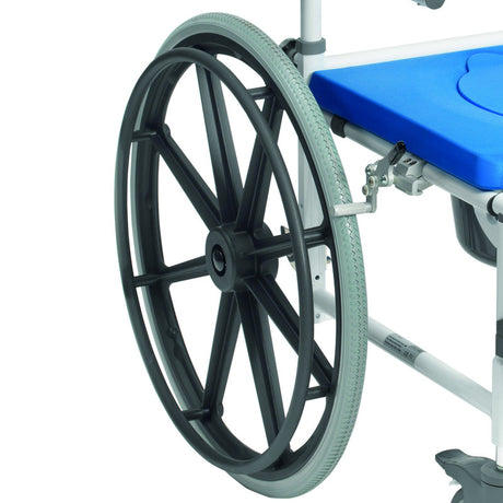 Drive Medical Dusch-Toilettenrollstuhl Aston 24“ Antriebsräder - CarePanda