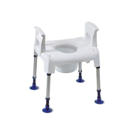 Aquatec Pico 3 in 1, Duschstuhl mit Armlehnen - CarePanda